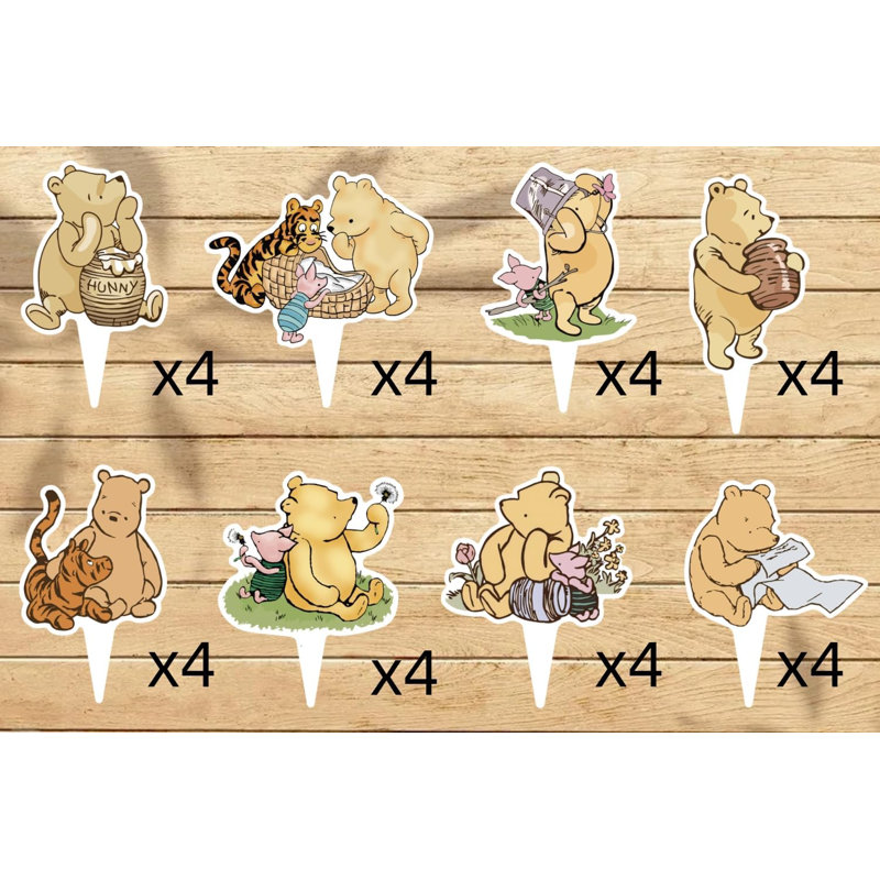 48 pièces de gâteau de Winnie Cupcake
