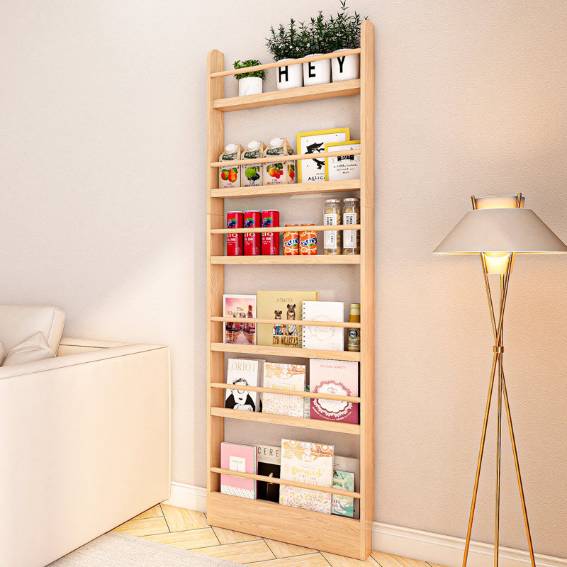 6 Tiers Behind The Door Bookshelf