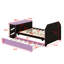 Lit de jour avec couchette, bureau et conception USB pratique