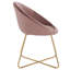 Liverman 44cm H Velvet Upholstered Side Chair-563209643