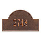 1-Line Wall Address Plaque