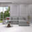 L-shaped Modular Sectional Sofa with Removable Back Cushions-101784550