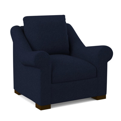 Canyon Sunbrella® and Boucle Armchair