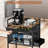 Coffee Cart With Lockable Wheels