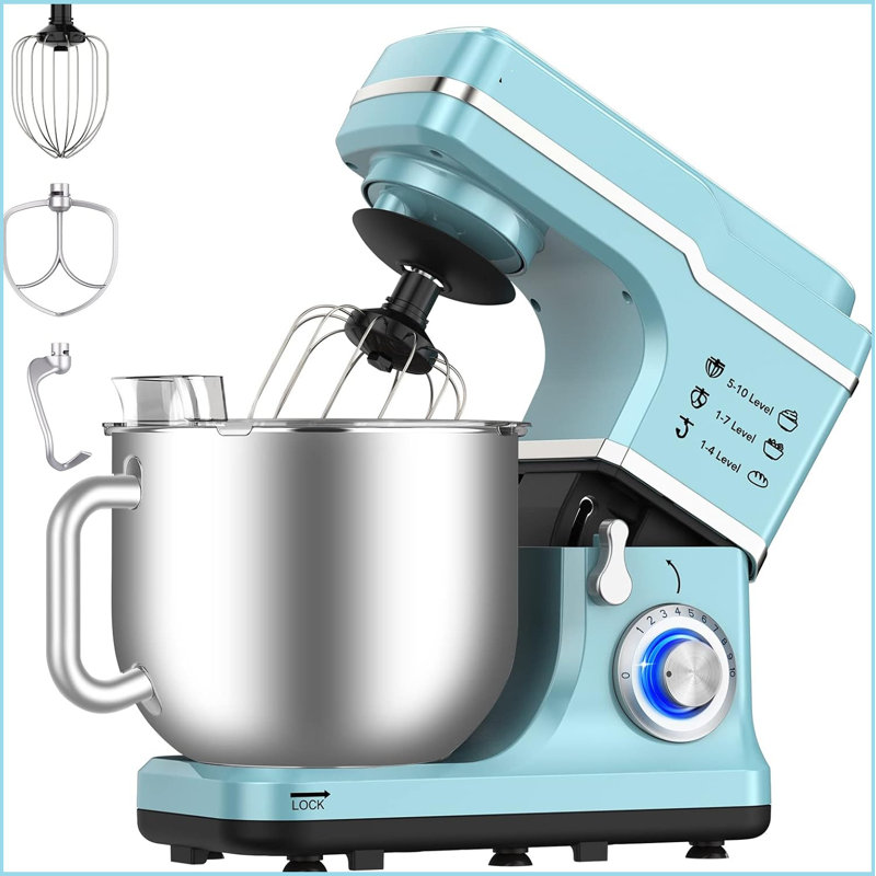 Blue Elephant Stand Mixer, Blue