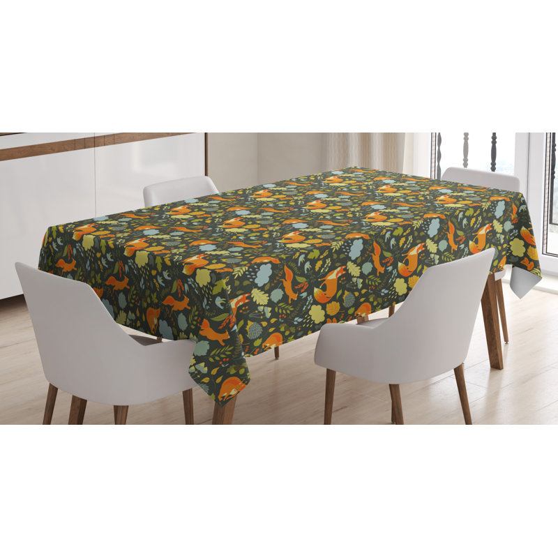 Woodland Tablecloth, 90" L x 60" W