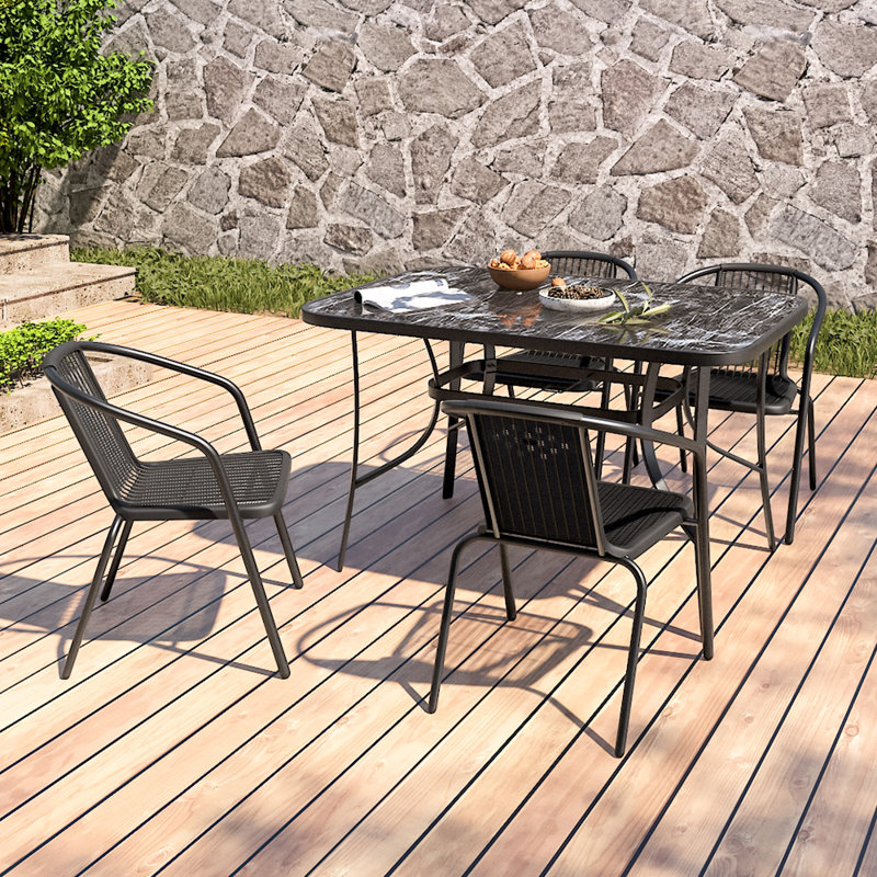 7- Pieces 6 -Person Outdoor Table Set