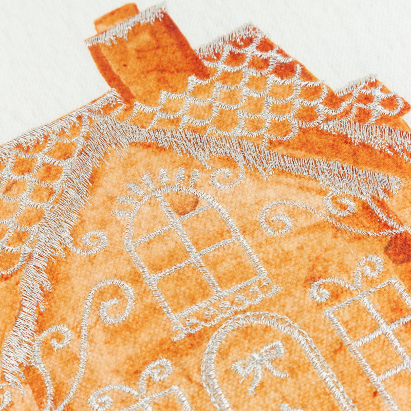 Gretel Abstract Square Throw Cushion