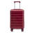 Wine Red 20-Inch ABS Hard Shell Carry-On Luggage with Spinner Wheels