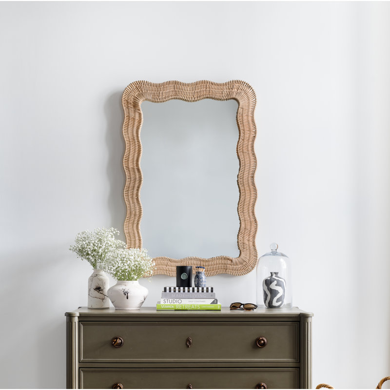 Erin Gates by Cooper Classic Scalloped Linden Accent Mirror