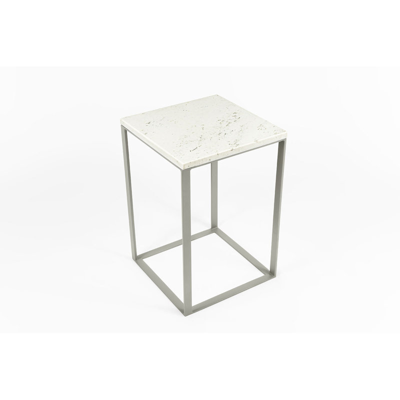 Abdul-Raqib Frame End Table, Grey