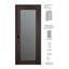 Porte standard en bois manufacturé lambrissé et verre préfini-70041234-70041232-70041233