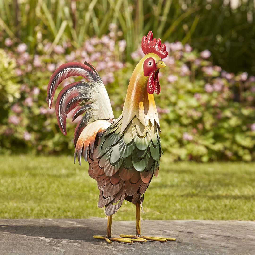 Alexi Chicken / Hen Metal Garden Statue