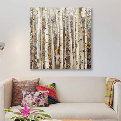 «Serene Union, Square» par Allison Pearce - reproduction sur toile tendue sur châssis