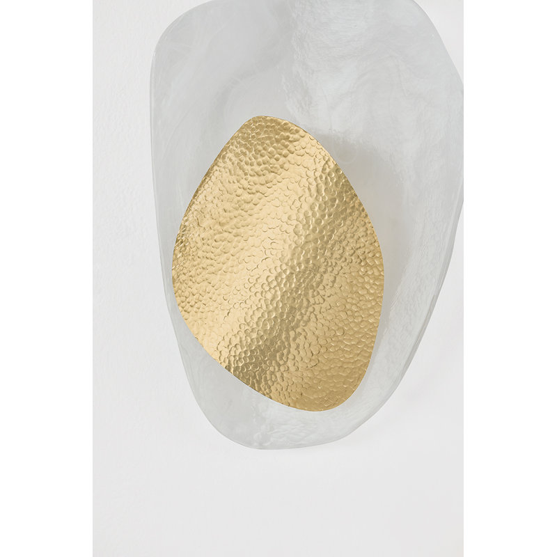 Bilbao Wall Sconce in Vintage Brass