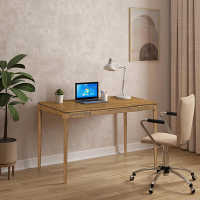 Mingle Desk 47 Inch Modern Design, Rectangular Dinner Table for Dining Room, Living Room Furniture, Effortless Assembly by NTC