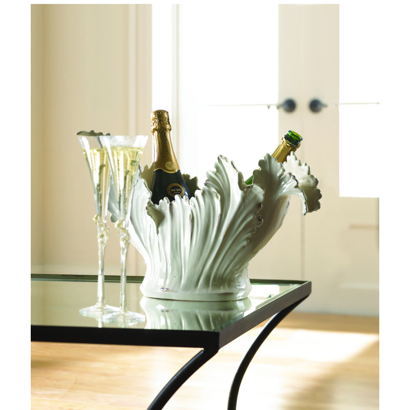Acanthus Ceramic Fruit Bowl