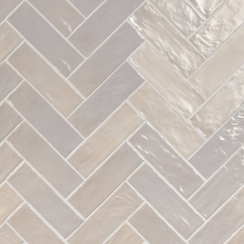 Montauk 2x8 Mixed Finish Ceramic Tile, Sand Dune