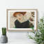 Portrait of Wally Neuzil by Egon Schiele - Framed Print-62758875-62758879