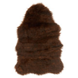 Tapis brun Panella