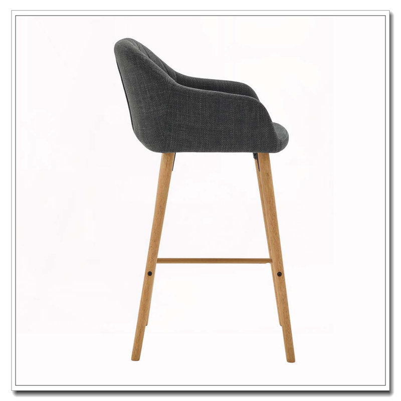 Ensemble de tabourets de bar modernes, Noir