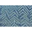 Abbotsfield Chevron Chevron Handmade Pacific Blue Area Rug-26642512