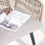 Chaise de patio en rotin avec coussins-1239835766