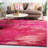 Meadow Geometric Magenta Area Rug-40281911