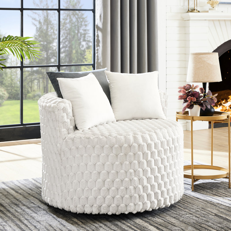 Chaise avec roulettes et coussins - 3D moderne et confortable Rendez votre espace plus invitant