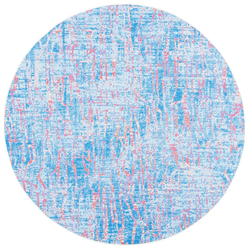 Tapis d'intérieur / extérieur Summer Performance, Rond 6 pi 7 po