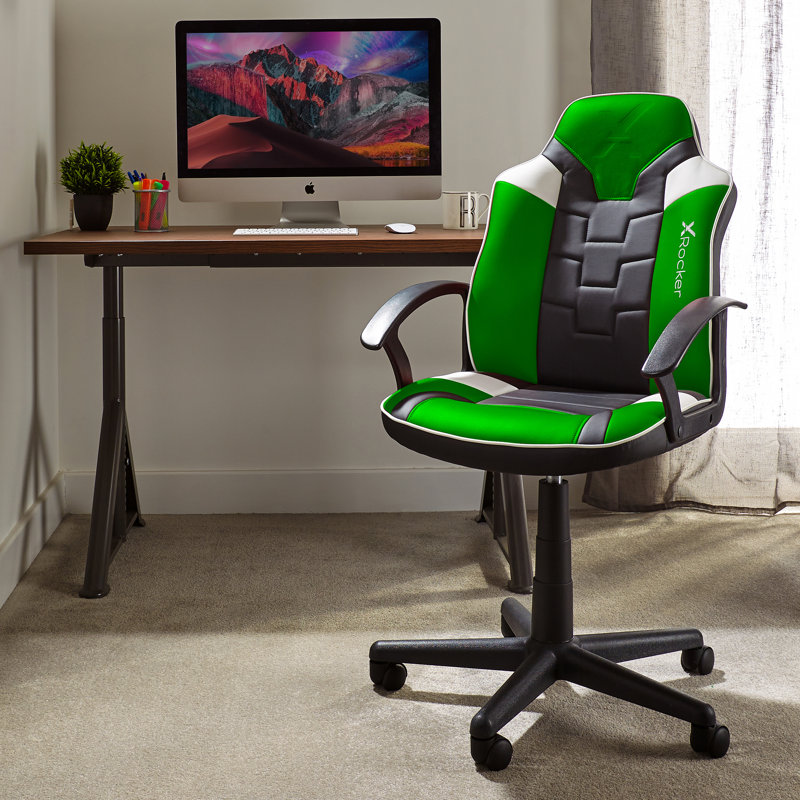 X Rocker Saturn Gaming Chair, Green