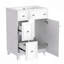 Meuble-lavabo 24 po avec lavabo en céramique, 2 tiroirs, 1 porte-115688372