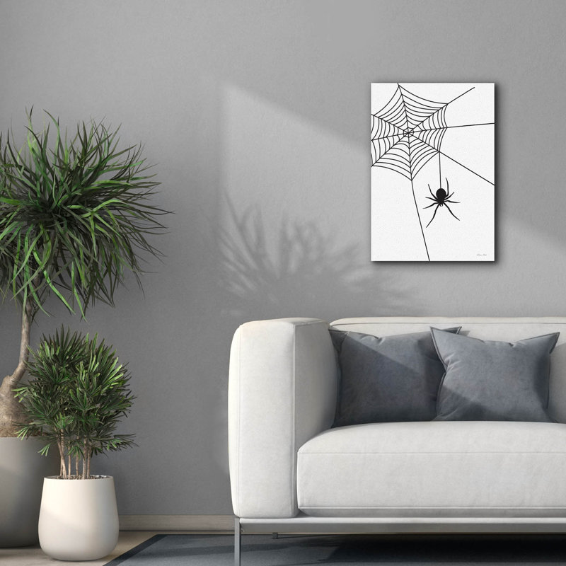 «Creepy Spider» par Susan Ball, estampe numérique sur toile, L 18 po x H 26 po