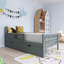 Lit plateforme simple en bois avec garde-corps et deux tiroirs de rangement-1744906955-1744906957