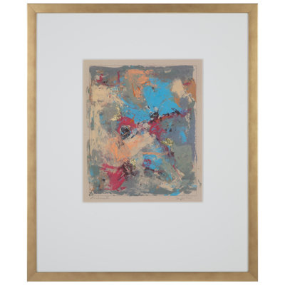 Amalgam I par J.Johns - peinture encadrée
