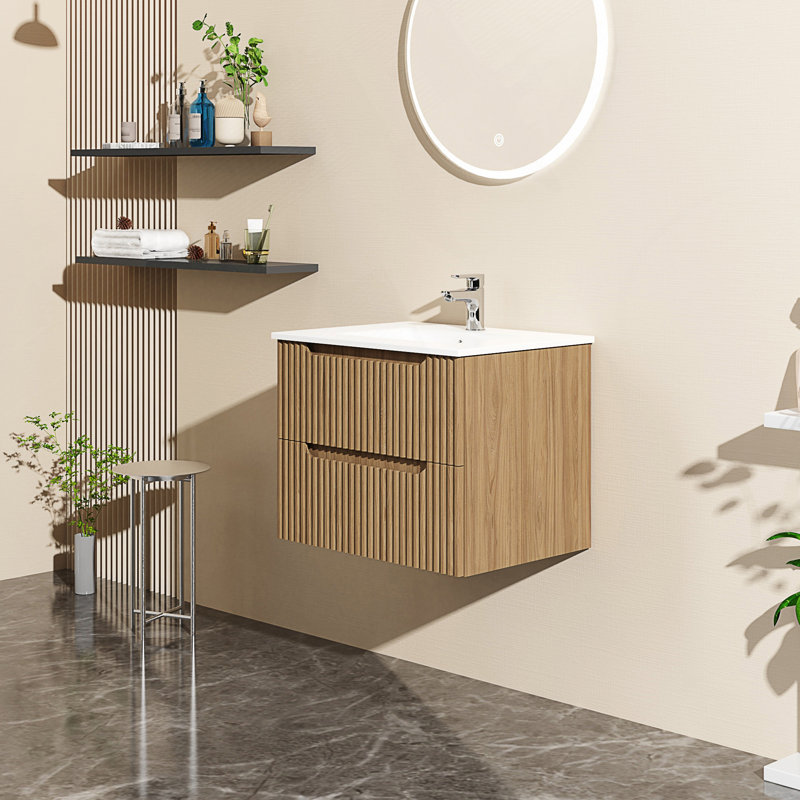 Meuble-lavabo mural 24 po flottant (armoire seulement)