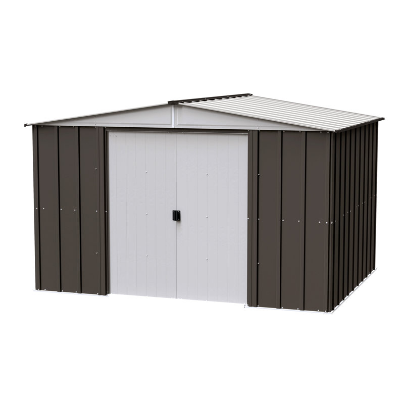 Flèche classique, café 10 x 8 / coquille d'œuf, 75.88" H x 123.25" W x 95.25" D, Brown