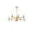 Granados 17 - Light Dimmable LED Sputnik Modern Linear Chandelier-962027612