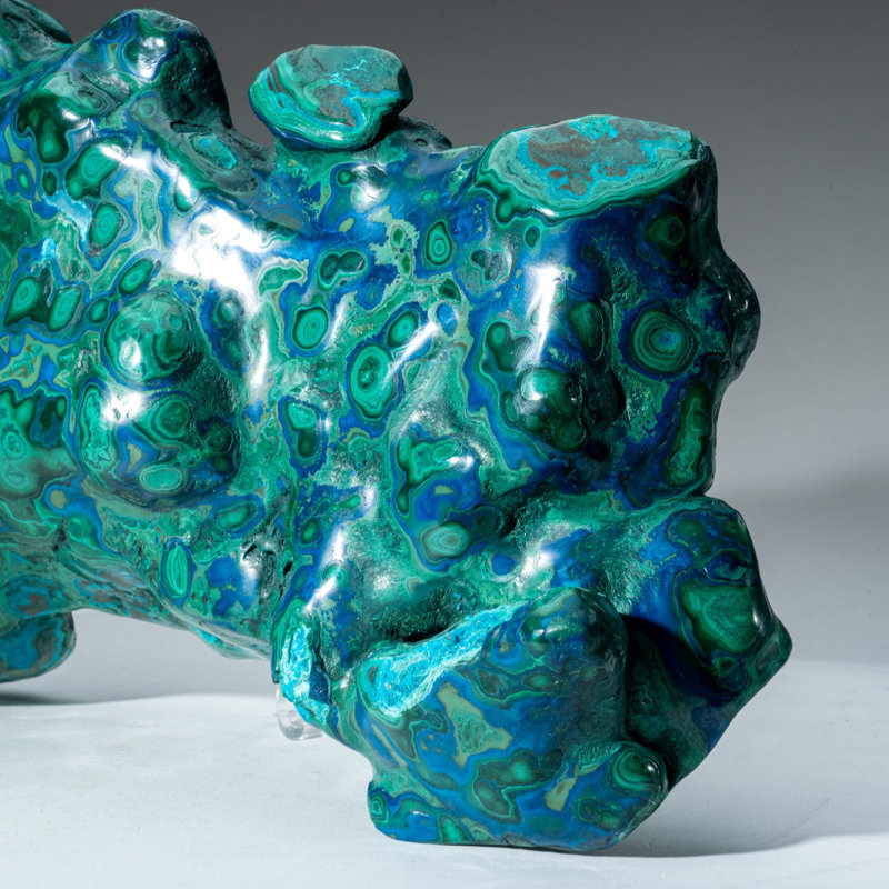 Genuine Polished Malachite and Azurite Freeform (9.5 Lbs)