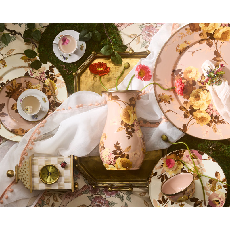 Wild Rose Dinner Plate, Mauve