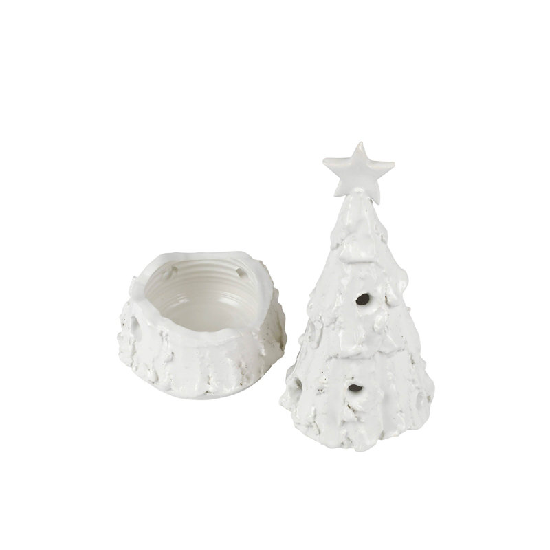 Foresta Christmas Tabletop Tree, 13" H x 6.5" W x 6.5" D