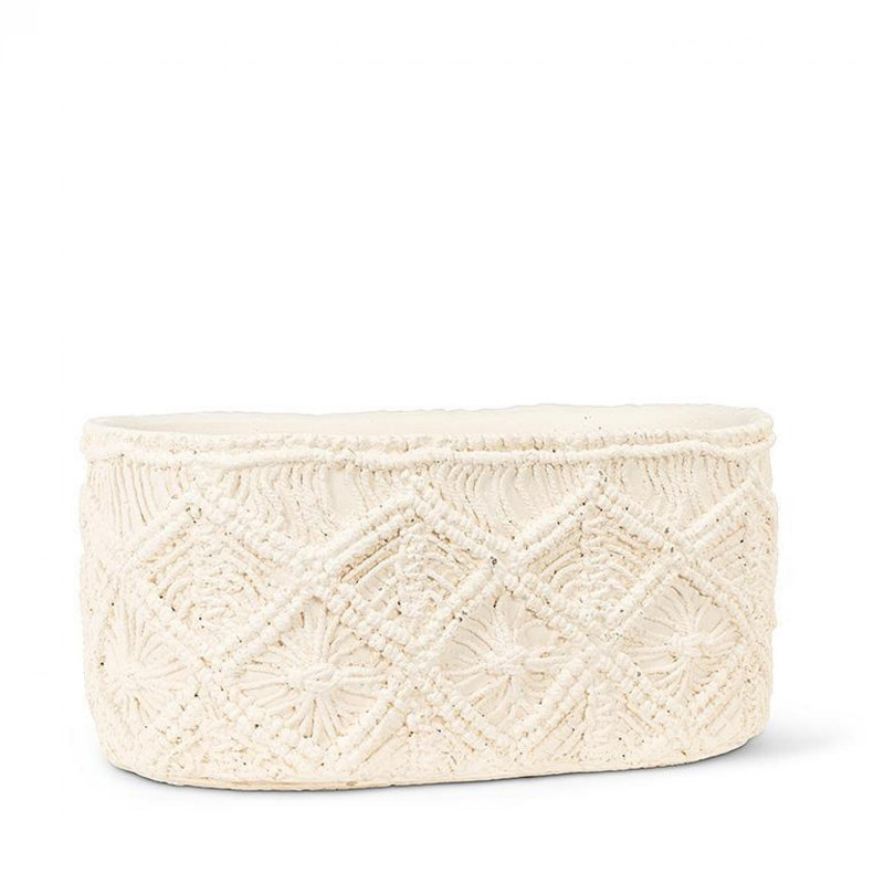 Jardinière ovale Macrame Style