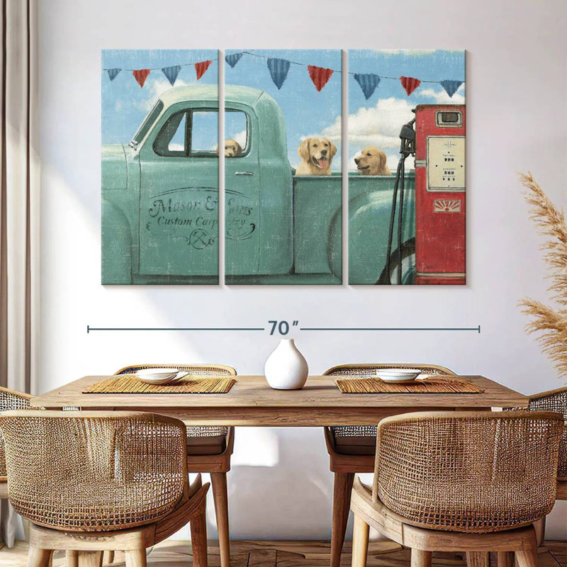 Ketti Lets Go For A Ride, 42" H x 65" W