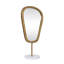 Micah Novelty Metal, Marble Mirror-546014506