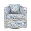 Fauteuil pivotant traditionnel avec coussin Daisy Bloom-1800365862
