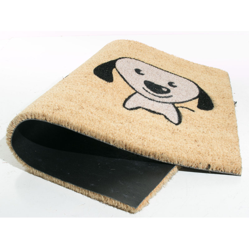 Tapis d'entrée antidérapant I Love Puppy 30 po x 18 po