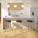 Jamieson Swivel Backless Counter & Bar Stool