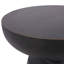 Table d'appoint d'extérieur en béton léger