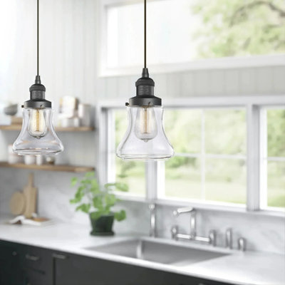 Luminaire suspendu 1 lumière à une cloche Rothbury