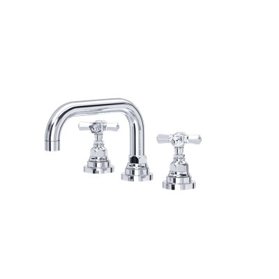 San Giovanni Widespread Lavatory Faucet With U-Spout